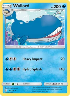 Wailord - Cosmic Eclipse