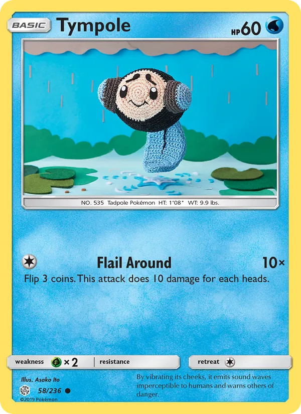 Tympole - Cosmic Eclipse Pokemon Card