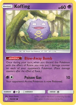 Koffing - Cosmic Eclipse