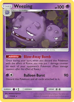 Weezing - Cosmic Eclipse