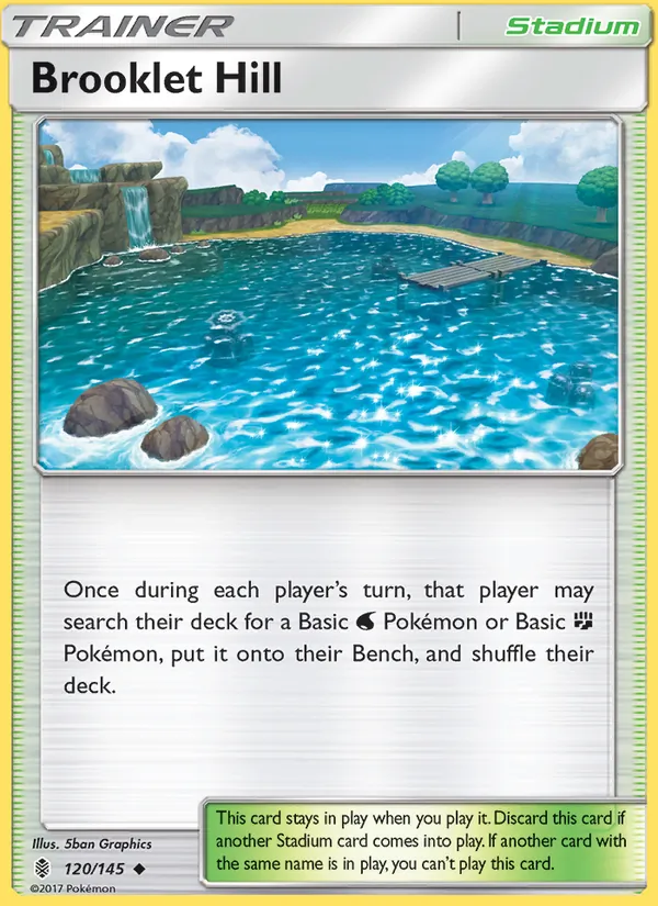 Brooklet Hill - Guardians Rising Pokemon Card