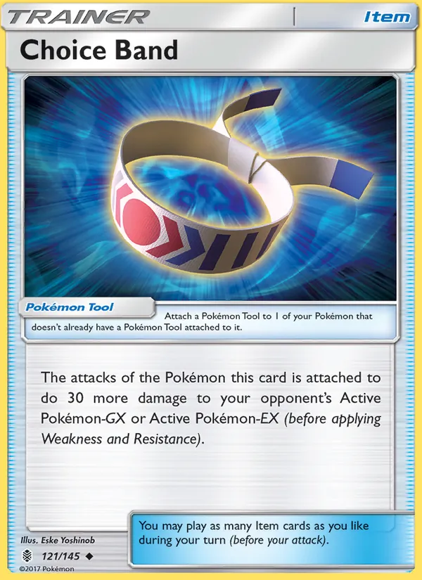 Choice Band - Guardians Rising Pokemon Card
