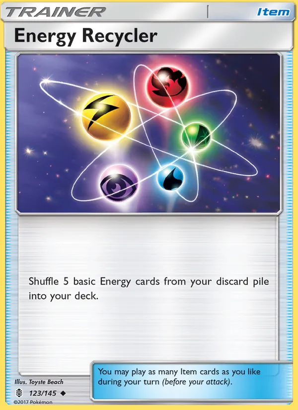 Energy Recycler - Guardians Rising Pokemon Card