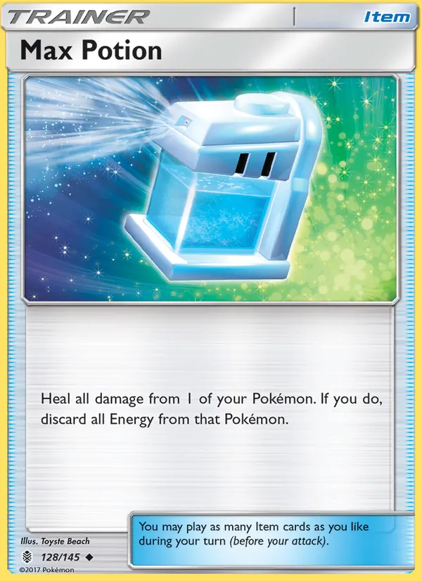 Max Potion - Guardians Rising Pokemon Card