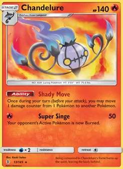 Chandelure - Guardians Rising