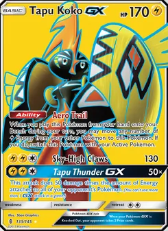 Tapu Koko GX - Guardians Rising
