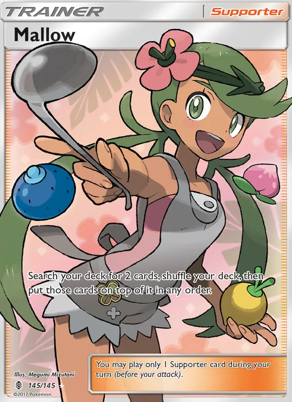Mallow - Guardians Rising Pokemon Card