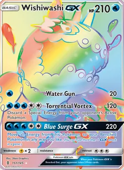 Wishiwashi GX - Guardians Rising