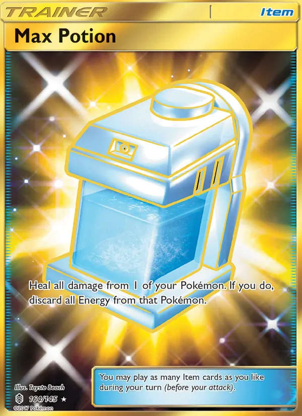 Max Potion - Guardians Rising Pokemon Card