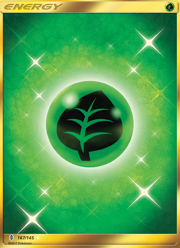 Grass Energy - Guardians Rising Pokemon Card