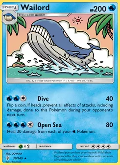 Wailord - Guardians Rising