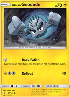Alolan Geodude - Guardians Rising