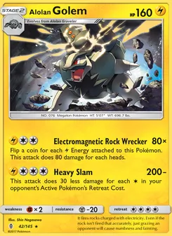 Alolan Golem - Guardians Rising