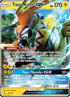 Tapu Koko GX - Guardians Rising