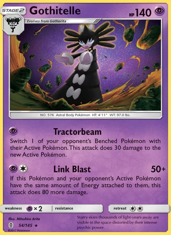 Gothitelle - Guardians Rising Pokemon Card