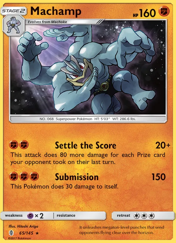 Machamp - Guardians Rising Pokemon Card