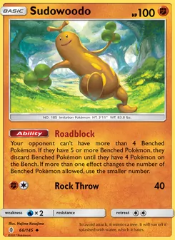 Sudowoodo - Guardians Rising