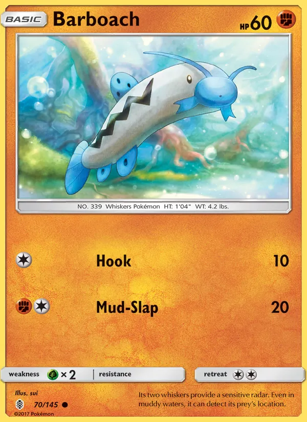 Barboach - Guardians Rising Pokemon Card