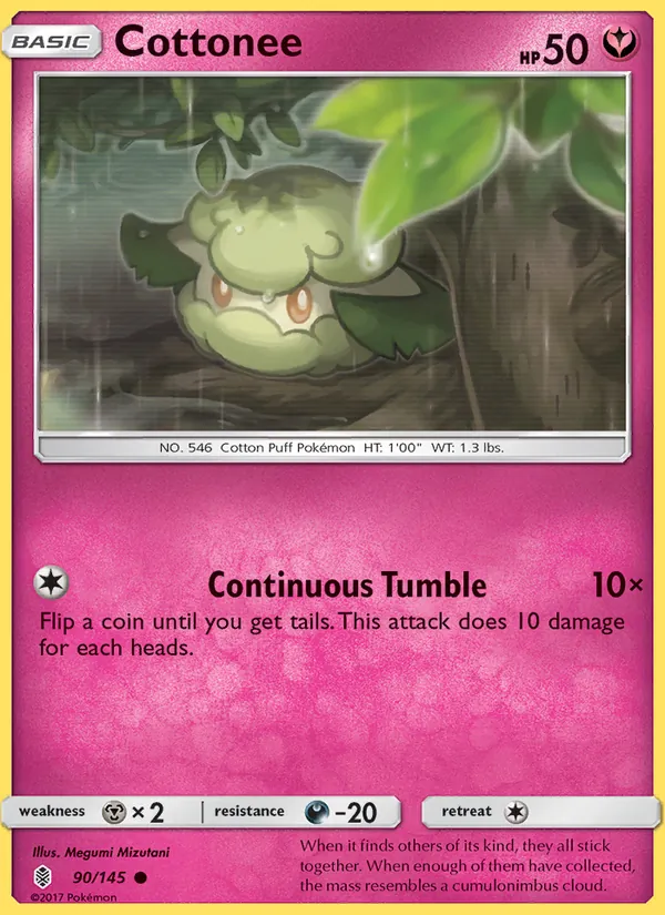 Cottonee - Guardians Rising Pokemon Card
