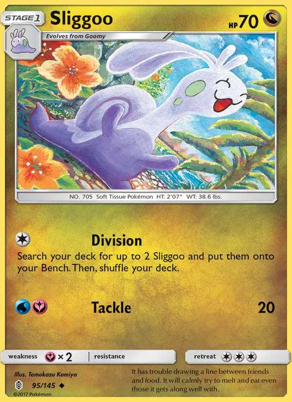 Sliggoo - Guardians Rising Pokemon Card