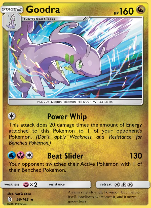 Goodra - Guardians Rising Pokemon Card