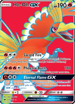 Ho-Oh GX - Burning Shadows