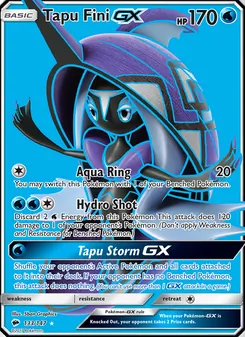 Tapu Fini GX - Burning Shadows