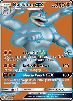 Machamp GX - Burning Shadows