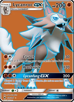Lycanroc GX - Burning Shadows