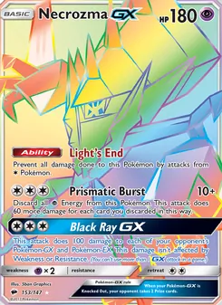 Necrozma GX - Burning Shadows