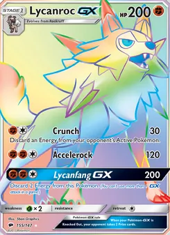 Lycanroc GX - Burning Shadows