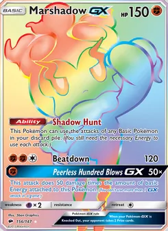 Marshadow GX - Burning Shadows