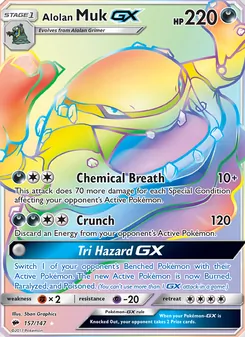 Alolan Muk GX - Burning Shadows