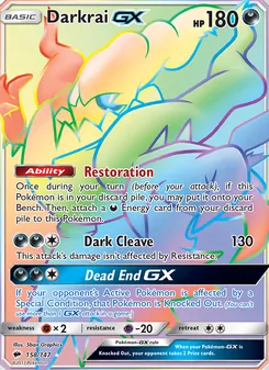 Darkrai GX - Burning Shadows