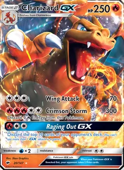 Charizard GX - Burning Shadows