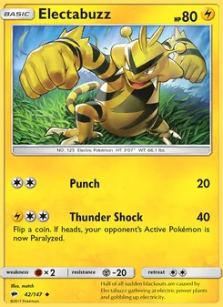 Electabuzz - Burning Shadows