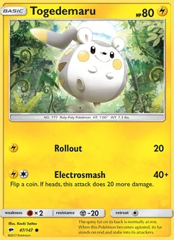 Togedemaru - Burning Shadows