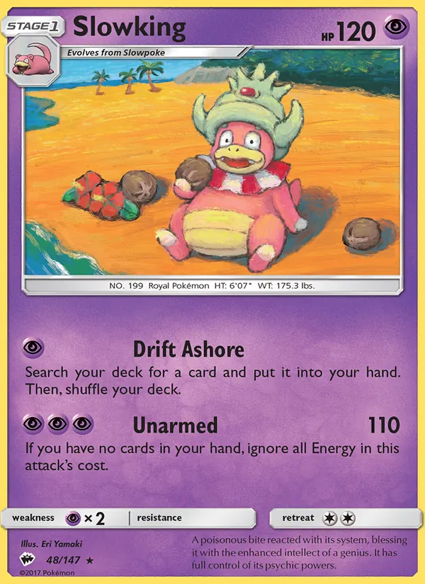 Slowking - Burning Shadows Pokemon Card
