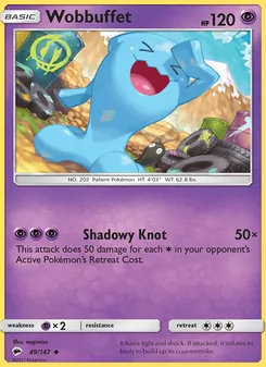 Wobbuffet - Burning Shadows