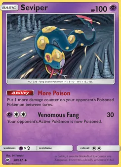 Seviper - Burning Shadows
