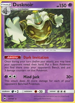 Dusknoir - Burning Shadows