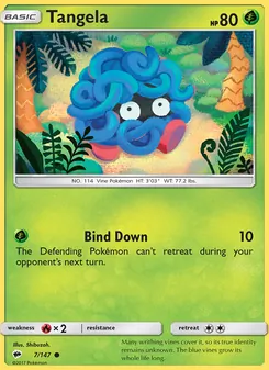 Tangela - Burning Shadows