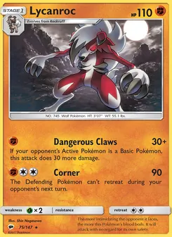 Lycanroc - Burning Shadows