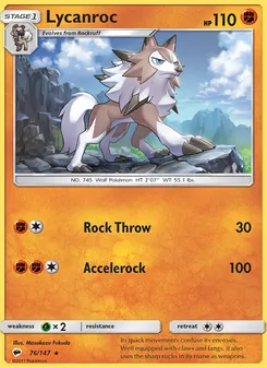 Lycanroc - Burning Shadows