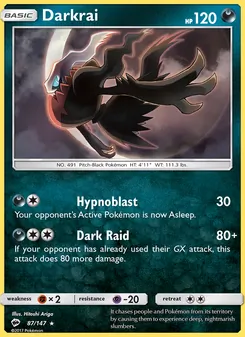 Darkrai - Burning Shadows