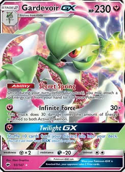 Gardevoir GX - Burning Shadows
