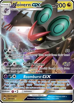 Noivern GX - Burning Shadows