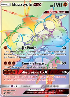 Buzzwole GX - Crimson Invasion