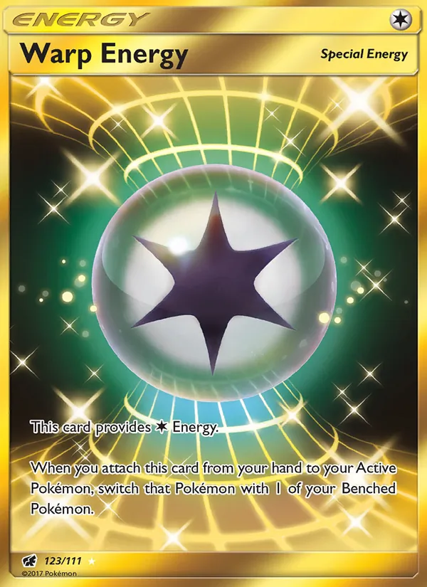 Warp Energy - Crimson Invasion Pokemon Card