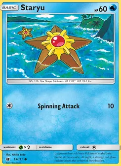 Staryu - Crimson Invasion